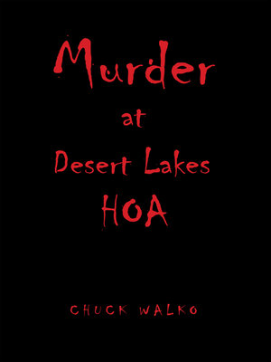 cover image of Murder at Desert Lakes Hoa